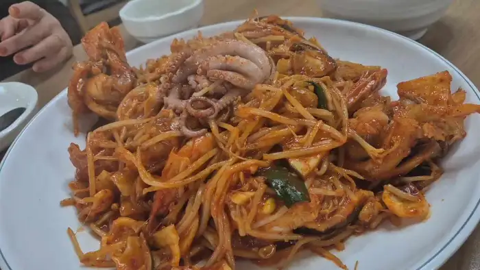 아구찜 한 접시