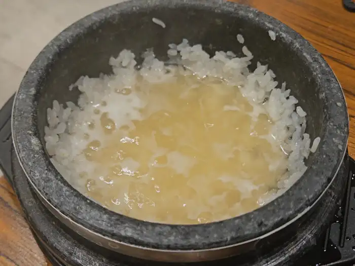 돌솥밥 누룽지