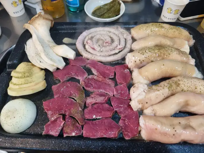 다양한 종류의 고기