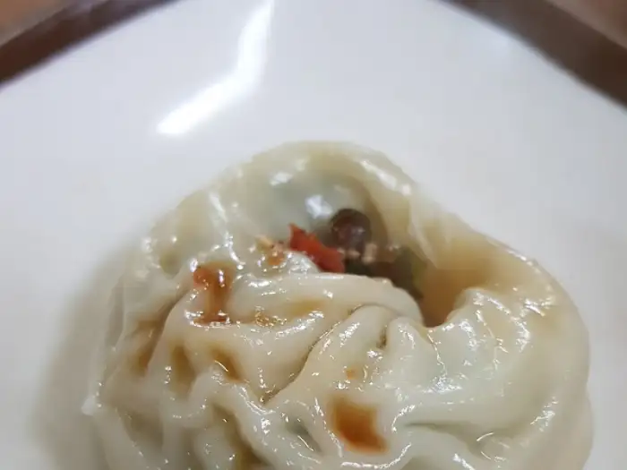 김이 모락모락 나는 만두