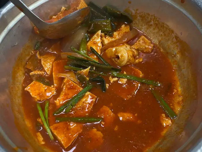 두부 두루치기 근접샷