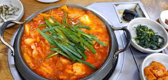 김치두루치기 근접샷