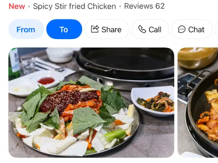 본고깃집 테이블 세팅