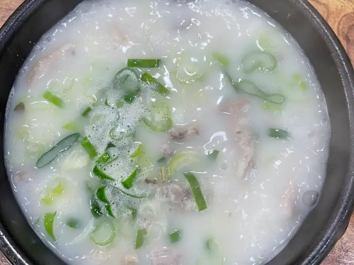 순대국밥 다른 각도 사진