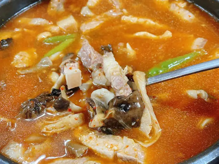버섯전골 클로즈업