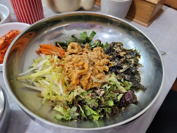 멍게 비빔밥