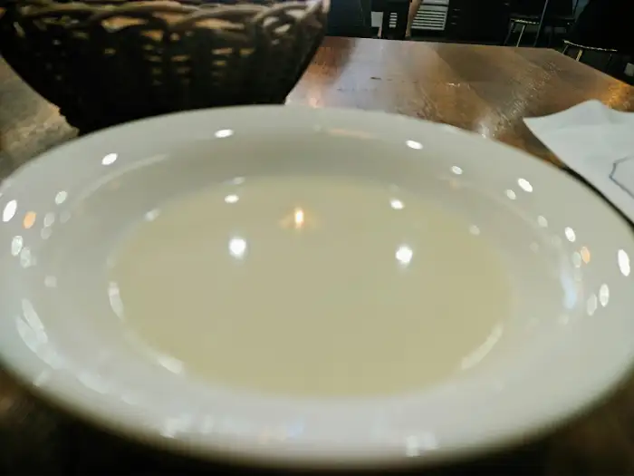 부드러운 크림 스프