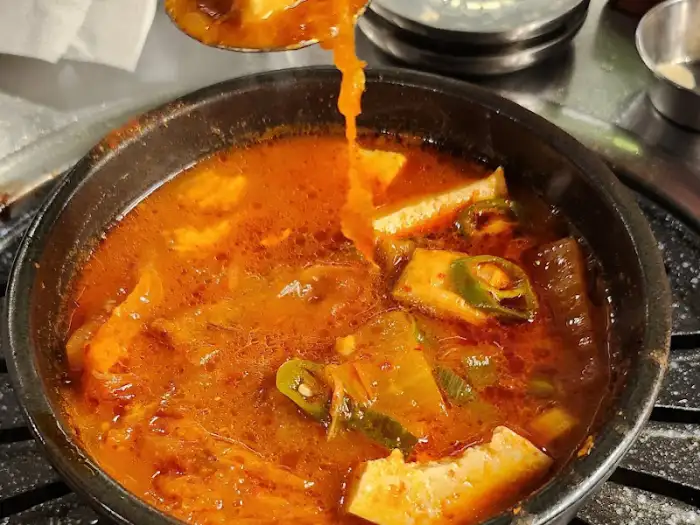 김치찌개 한 그릇의 모습