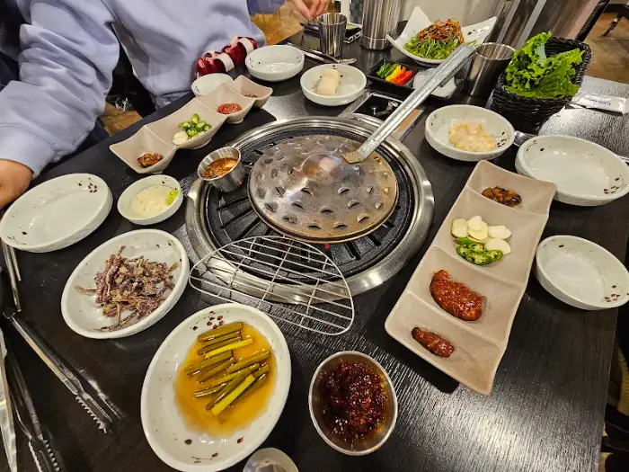 도시정원 흑돼지 준비