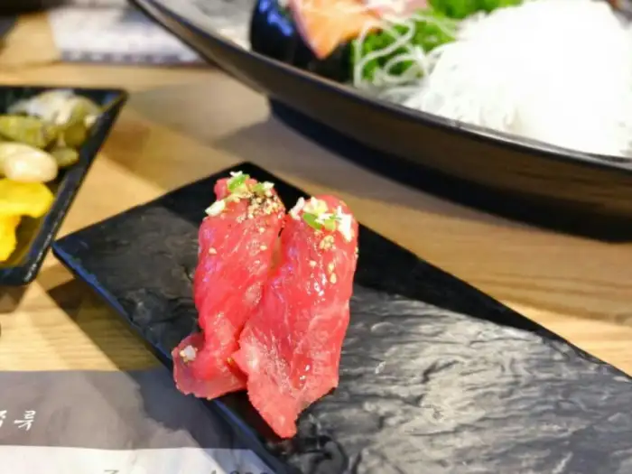 붉은 참치 초밥