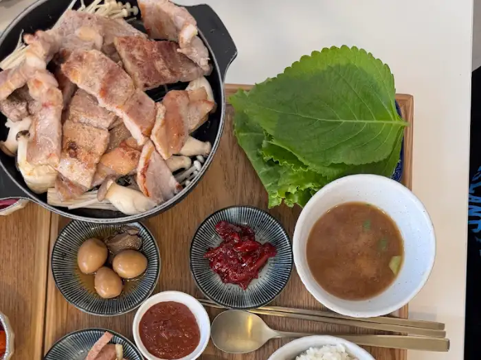 삼겹살 정식