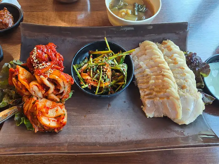 보쌈김치 클로즈업