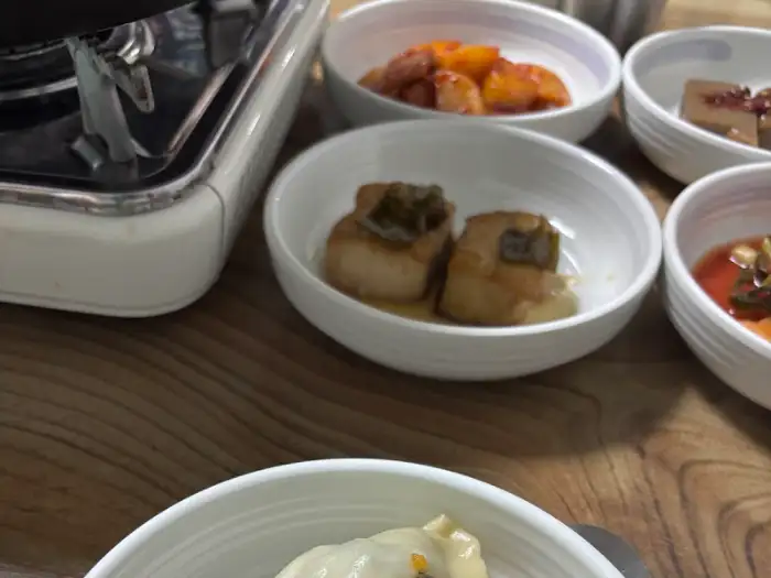 정갈한 밑반찬