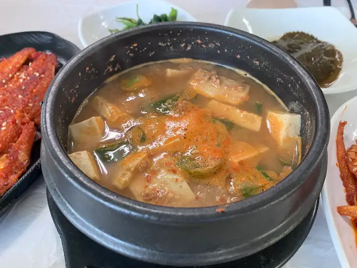 속초 산채마을 된장찌개