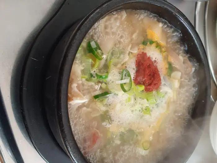 서비스 한우 내장탕
