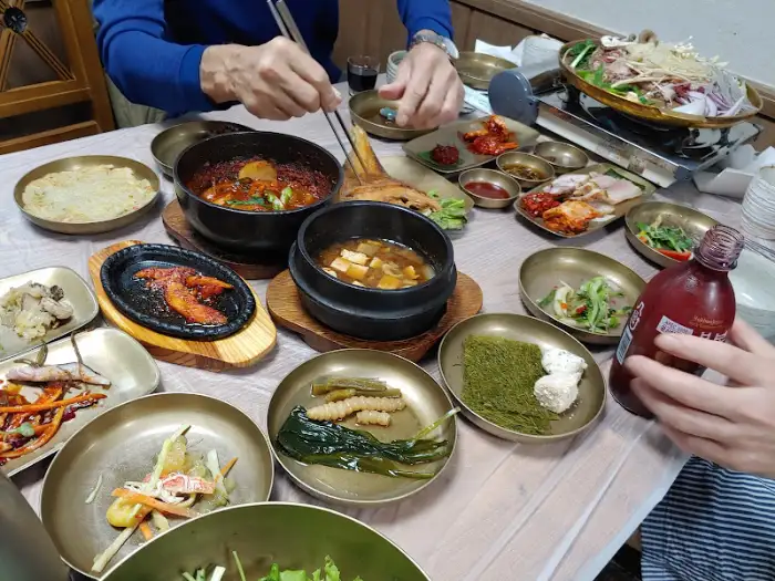 한정식 상차림