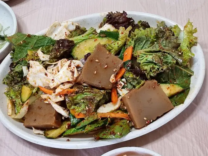 도토리묵무침