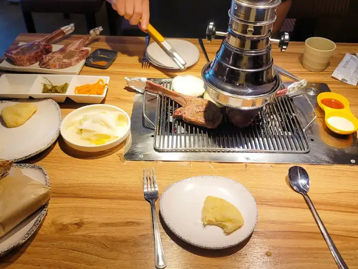 케밥 단면