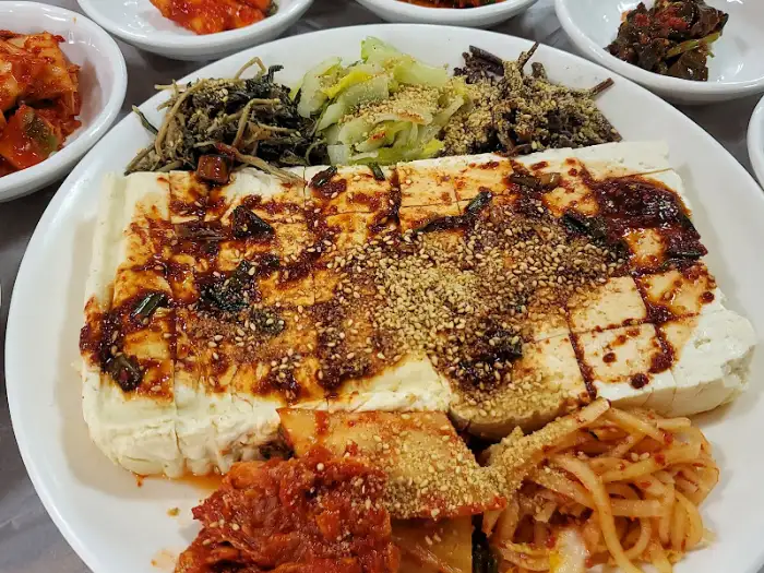 두부와 김치