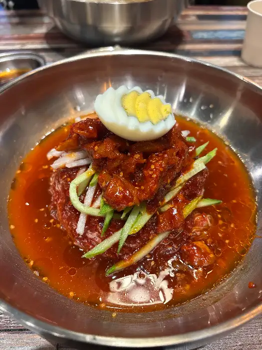 함흥냉면의 모습
