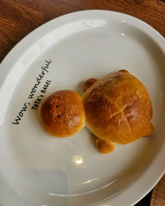귀여운 거북이 모양 빵