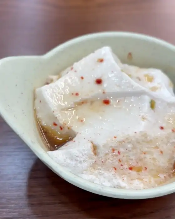맷돌로만 마곡점 셀프바 순두부 모습