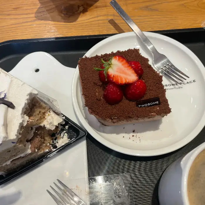 딸기 생크림 케이크