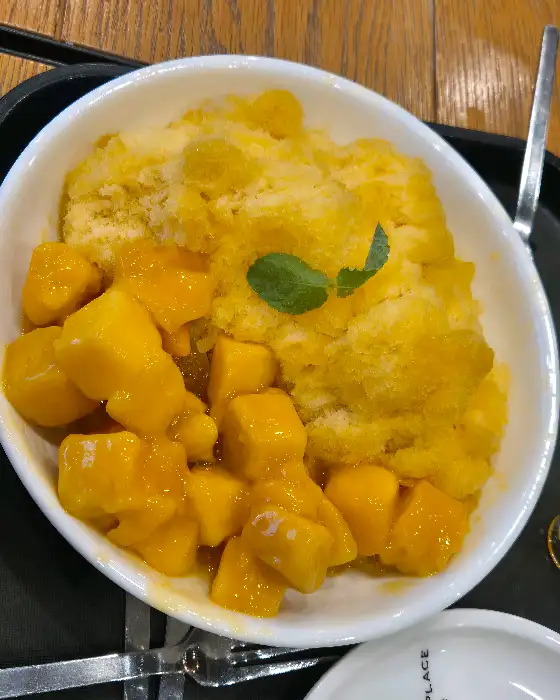 애플망고 빙수