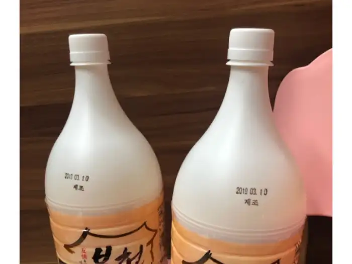 감곡양조장 막걸리 병