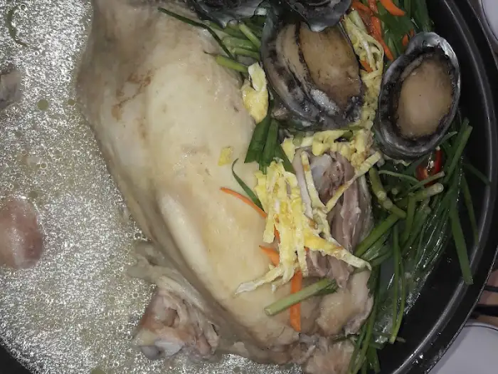 삼계탕 속 재료 클로즈업