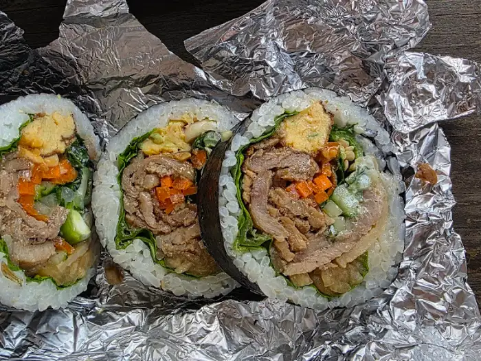 다가미 김밥 소고기롤