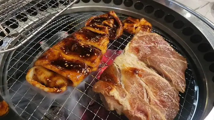양념이 잘 배어든 갈비