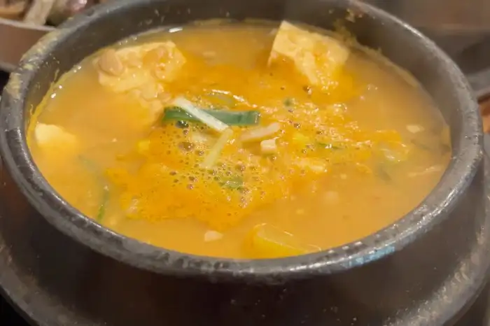 청국장 근접샷
