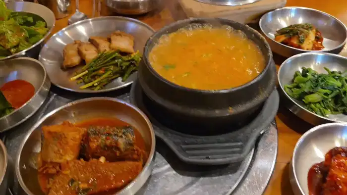 솥밥과 청국장