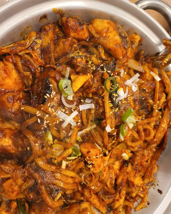 아구 불고기 클로즈업 모습
