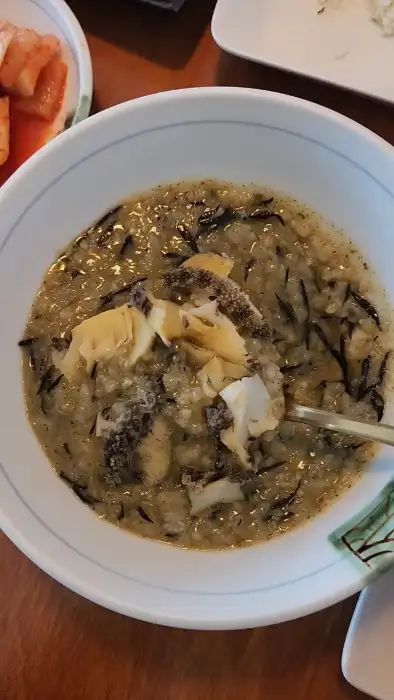 톳 전복죽