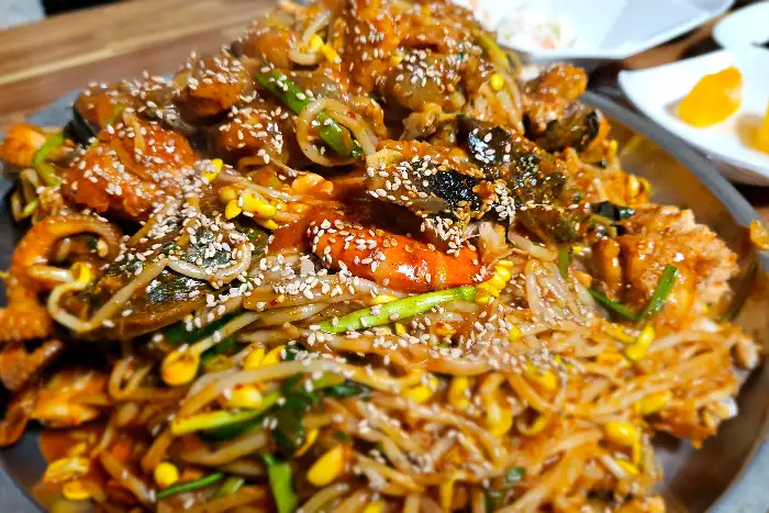 푸짐한 해물찜 클로즈업