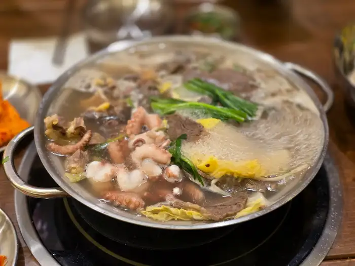 낙지 전골