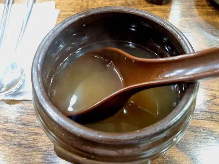 보리밥과 청국장