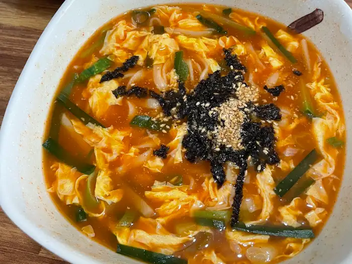 장칼국수 클로즈업