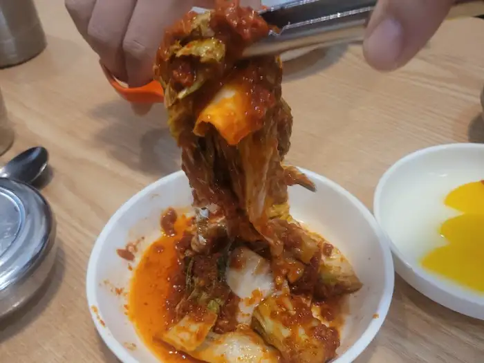 매콤한 겉절이 김치