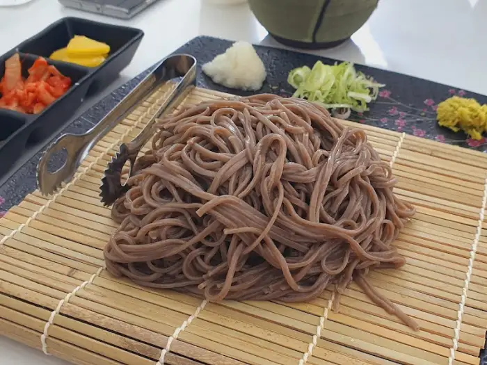 소복메밀 메밀면 클로즈업