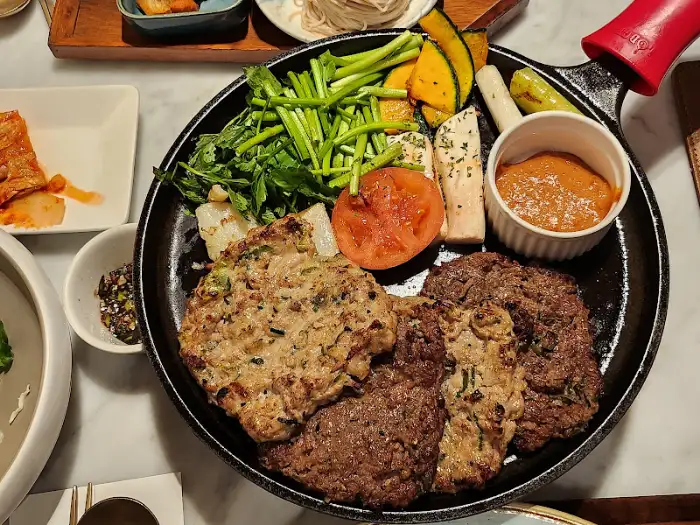 떡갈비 플레이트