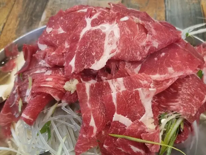 신선한 소고기