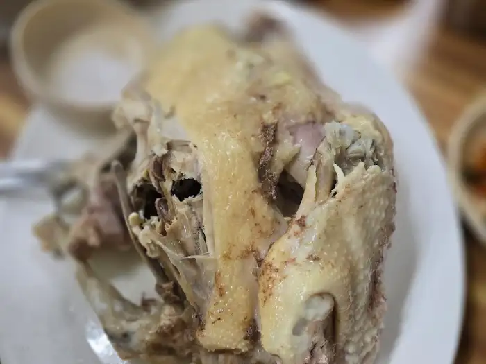 백숙의 모습