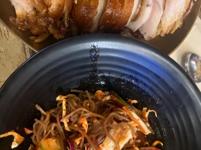 잘 익은 족발 단면