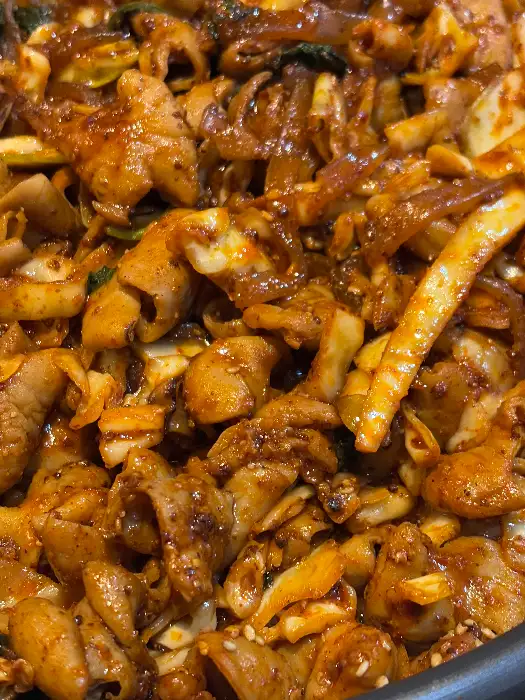 통큰곱창 야채곱창 상세컷