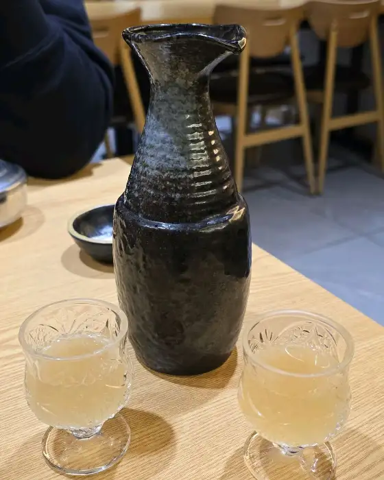 인삼주와 잔