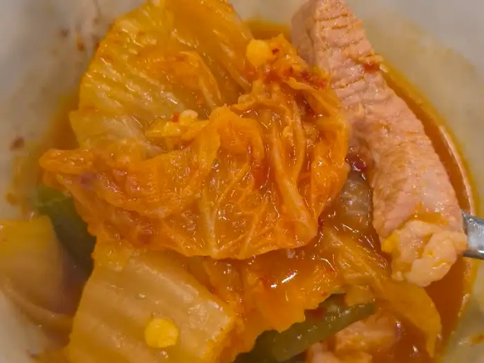 김치전골 비주얼