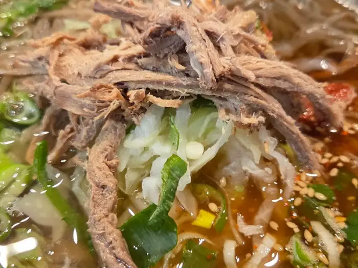 메밀 온소바 근접 사진